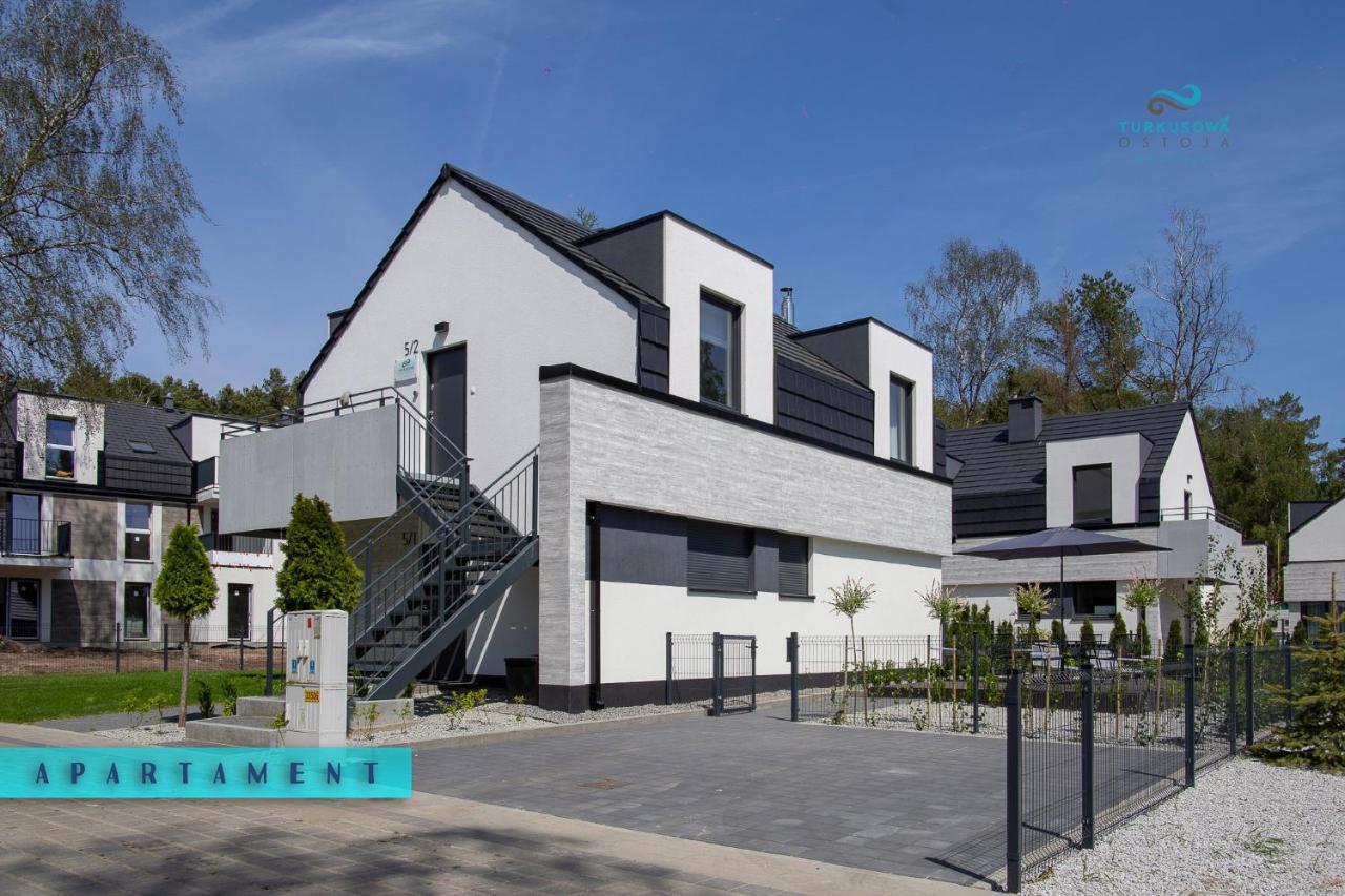 Turkusowa Ostoja Apartament Łukęcin Bagian luar foto