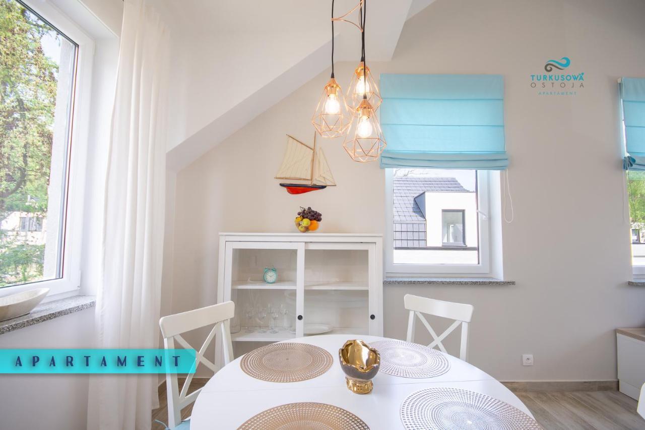 Turkusowa Ostoja Apartament Łukęcin Bagian luar foto