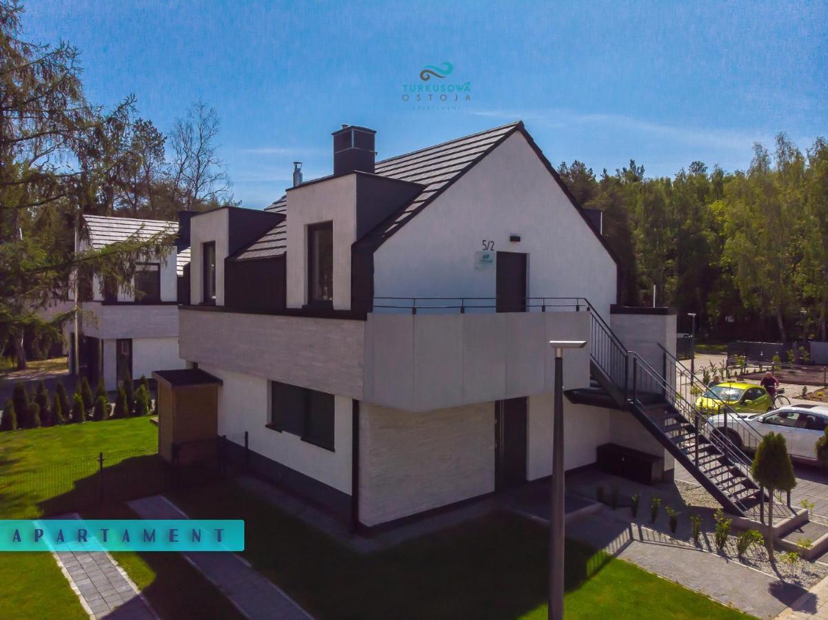 Turkusowa Ostoja Apartament Łukęcin Bagian luar foto