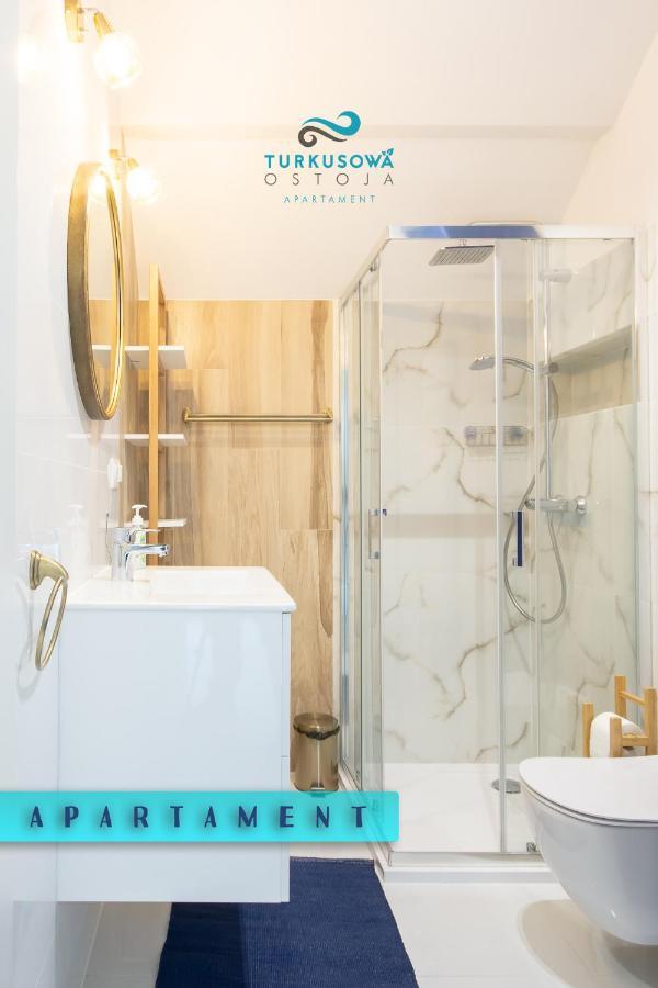 Turkusowa Ostoja Apartament Łukęcin Bagian luar foto