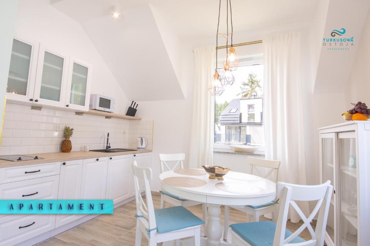 Turkusowa Ostoja Apartament Łukęcin Bagian luar foto