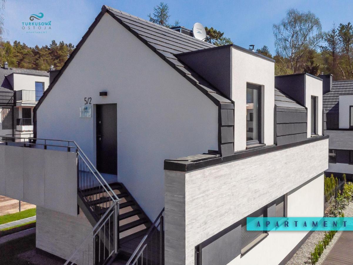 Turkusowa Ostoja Apartament Łukęcin Bagian luar foto