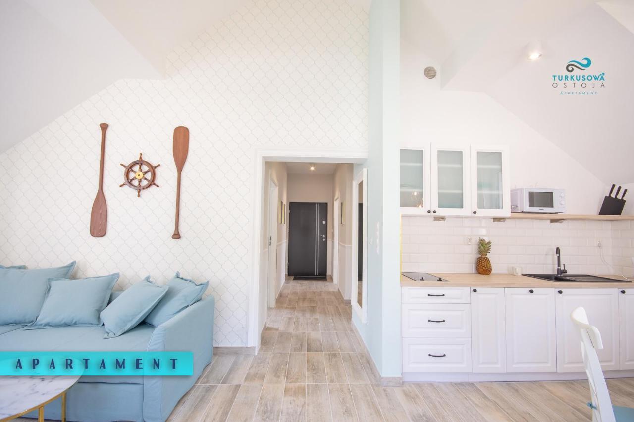 Turkusowa Ostoja Apartament Łukęcin Bagian luar foto